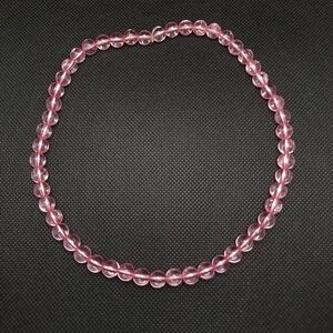FREE With Purchase Translucent Crackle Bead Stretch Necklace
